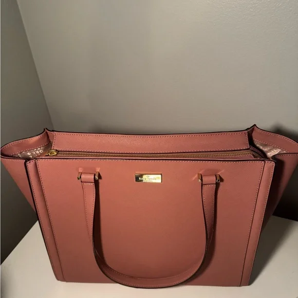 Kate Spade Blush Pink Tote Bag - Picture 9 of 16